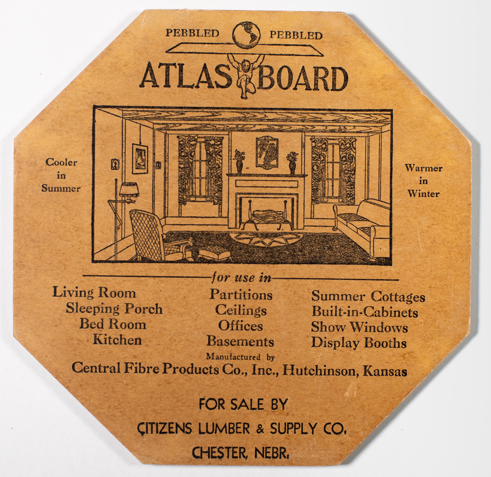 Atlas Board Sample Piece from Citizens Lumber-image